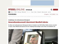 Bild zum Artikel: Verdächtiger mit rechtsextremem Hintergrund: Generalbundesanwalt übernimmt Mordfall Lübcke