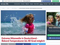 Bild zum Artikel: Sahara-Hitze aus Afrika - Nächste Woche Rekord-Temperaturen bis 40 Grad möglich