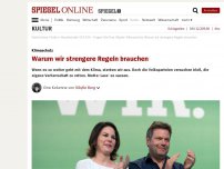 Bild zum Artikel: Klimaschutz: Warum wir strengere Regeln brauchen