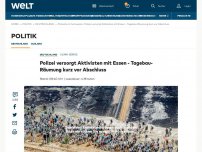 Bild zum Artikel: Hunderte Aktivisten besetzen Bahngleise - „Fridays For Future“ skandieren „Auf geht‘s“