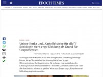 Bild zum Artikel: Unisex-Burka und „Kartoffelsäcke für alle“ voraus? Soziologin sieht enge Kleidung als Grund für Grapschereien