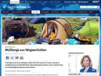 Bild zum Artikel: Großbritannien: Festivalbesucher hinterlassen Müllberge