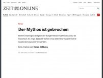 Bild zum Artikel: Türkei: Der Mythos ist gebrochen