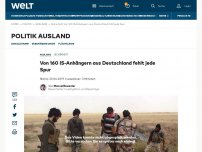 Bild zum Artikel: Von 160 IS-Anhängern aus Deutschland fehlt jede Spur