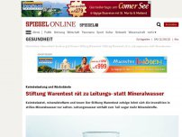 Bild zum Artikel: Keimbelastung und Rückstände: Stiftung Warentest rät zu Leitungs- statt Mineralwasser