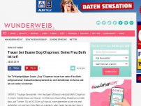 Bild zum Artikel: RIP: Trauer bei Duane Dog Chapman - Seine Frau Beth ist tot!