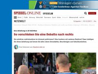 Bild zum Artikel: Eine Anleitung in 20 Schritten: So verschieben Sie eine Debatte nach rechts