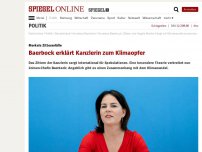 Bild zum Artikel: Merkels Zitteranfälle: Baerbock erklärt Kanzlerin zum Klimaopfer