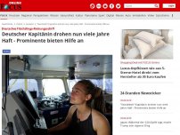 Bild zum Artikel: Deutsches Flüchtlings-Rettungsschiff - 'Sea-Watch 3' legt im Hafen von Lampedusa an - Kapitänin festgenommen