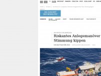 Bild zum Artikel: Sea-Watch 3 in Lampedusa: Riskantes Anlegemanöver lässt Stimmung kippen