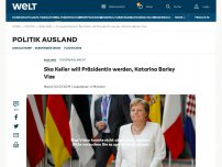 Bild zum Artikel: Ska Keller will Präsidentin werden, Katarina Barley Vize