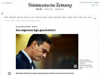 Bild zum Artikel: Spanien: Am eigenem Ego gescheitert