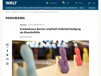 Bild zum Artikel: Krankenkasse Barmer empfiehlt Selbstbefriedigung als Einschlafhilfe