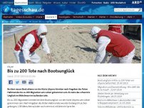 Bild zum Artikel: Libyen: Bis zu 200 Tote nach Bootsunglück