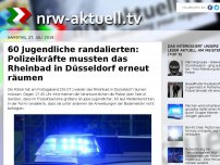 Bild zum Artikel: 60 Jugendliche randalierten: Polizeikräfte mussten das Rheinbad in Düsseldorf erneut räumen