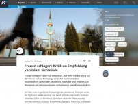 Bild zum Artikel: Frauen schlagen: Umstrittene Empfehlung von Islam-Gemeinde