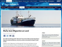 Bild zum Artikel: Malta lässt Migranten von 'Alan Kurdi' an Land