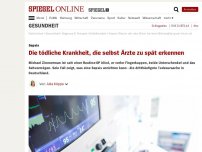 Bild zum Artikel: Sepsis: Die tödliche Krankheit, die selbst Ärzte zu spät erkennen