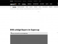 Bild zum Artikel: BVB schlägt Bayern im Supercup