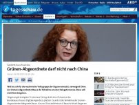 Bild zum Artikel: Grünen-Abgeordnete Bause in China unerwünscht