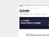 Bild zum Artikel: Sonntagstrend: AfD vor Landtagswahlen stärkste Partei im Osten