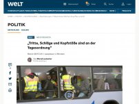 Bild zum Artikel: „Tritte, Schläge und Kopfstöße sind an der Tagesordnung“