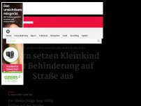 Bild zum Artikel: China: Eltern setzen Kleinkind mit Behinderung auf Straße aus