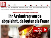 Bild zum Artikel: Brand in Flüchtlingsheim - Asylantrag abgelehnt, da legten sie Feuer