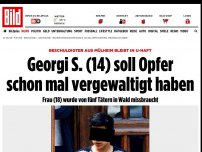 Bild zum Artikel: Bulgare bleibt in U-Haft - Georgi S. (14) soll Opfer zweimal vergewaltigt haben