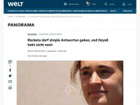 Bild zum Artikel: Rackete darf simple Antworten geben, und Hayali hakt nicht nach