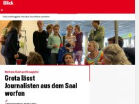 Bild zum Artikel: Nächster Eklat am Klimagipfel: Greta lässt Journalisten aus dem Saal werfen