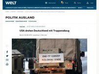 Bild zum Artikel: USA drohen Deutschland mit dem Abzug amerikanischer Soldaten