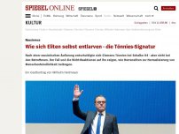 Bild zum Artikel: Rassismus: Wie sich Eliten selbst entlarven - die Tönnies-Signatur