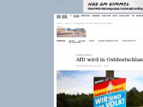 Bild zum Artikel: Sonntagsfrage: AfD im Osten weiter auf dem Vormarsch