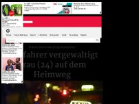 Bild zum Artikel: Taxifahrer vergewaltigt Frau (24) auf dem Heimweg