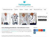 Bild zum Artikel: Greta Thunbergs Atlantikreise – Die treffendsten Tweets