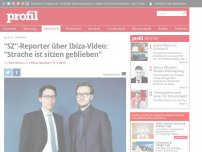 Bild zum Artikel: 'SZ'-Reporter über Ibiza-Video: 'Strache ist sitzen geblieben'