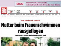 Bild zum Artikel: Weil ihr Baby ein Junge ist - Mutter beim Frauenschwimmen rausgeflogen