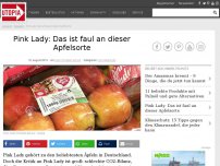 Bild zum Artikel: Pink Lady: Das ist faul an dieser Apfelsorte