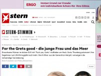 Bild zum Artikel: M. Beisenherz - Sorry, ich bin privat hier: For the Greta good - die junge Frau und das Meer