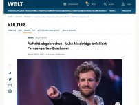 Bild zum Artikel: Auftritt abgebrochen – Luke Mockridge sprengt den Fernsehgarten