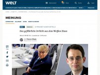 Bild zum Artikel: Das gefährliche Irrlicht aus dem Weißen Haus