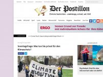 Bild zum Artikel: Sonntagsfrage: Was tun Sie privat für den Klimaschutz?