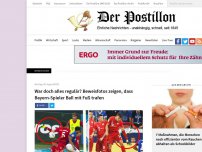 Bild zum Artikel: War doch alles regulär? Beweisfotos zeigen, dass Bayern-Spieler Ball mit Fuß trafen