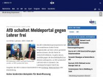 Bild zum Artikel: AfD schaltet Meldeportal gegen Lehrer frei