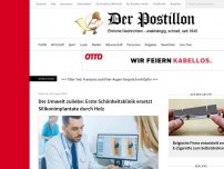 Bild zum Artikel: Der Umwelt zuliebe: Erste Schönheitsklinik ersetzt Silikonimplantate durch Holz