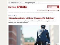 Bild zum Artikel: Weniger Fehltage: Grünenabgeordneter will Extra-Urlaubstag für Radfahrer