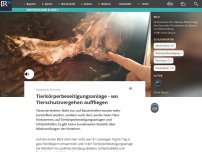 Bild zum Artikel: Tierkörperbeseitigungsanlage - wo Tierschutzvergehen auffliegen