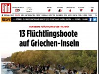 Bild zum Artikel: Hunderte Menschen gestrandet - Neue Flüchtlingswelle auf Lesbos