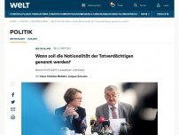 Bild zum Artikel: So halten es deutsche Innenpolitiker mit der Täter-Nationalität